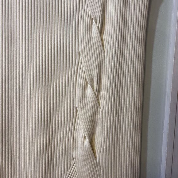 Anthropologie Maeve Skirt Womens Size 3X Desiree Knit Ivory Boho Midi Stretch - Picture 5 of 9